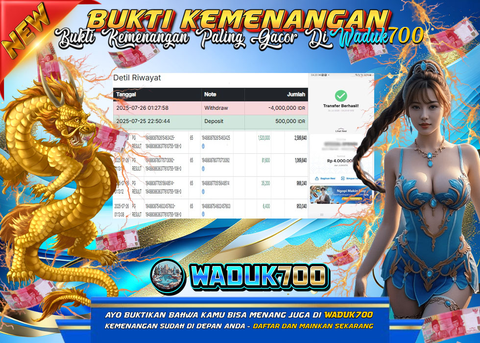 BUKTI JACKPOT SLOT MAHJONG WAYS TERPERCAYA DI INDONESIA TGL 26-07-2025
