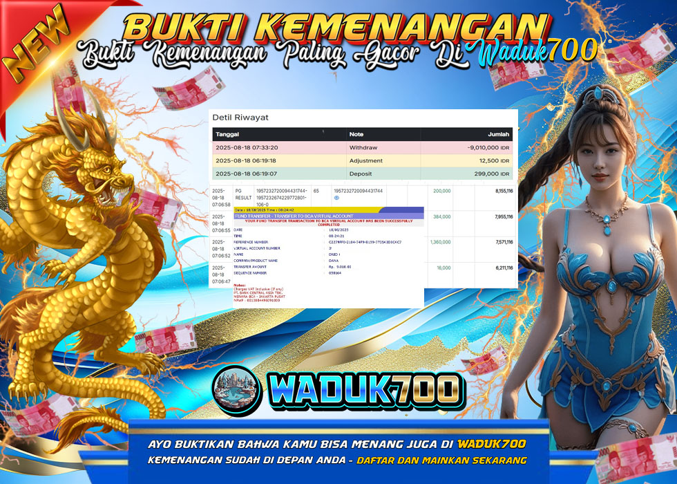 BUKTI JACKPOT SLOT MAHJONG WAYS TERPERCAYA DI INDONESIA TGL 18-08-2025
