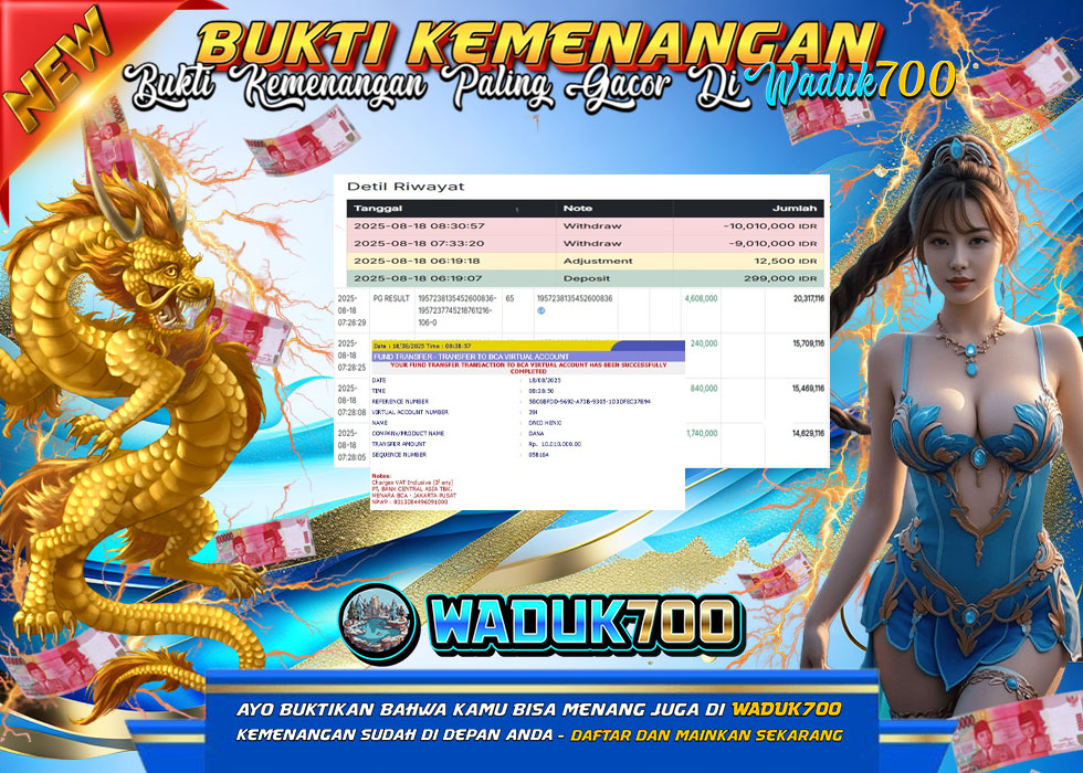 BUKTI JACKPOT SLOT MAHJONG WAYS TERPERCAYA DI INDONESIA TGL 18-08-2025