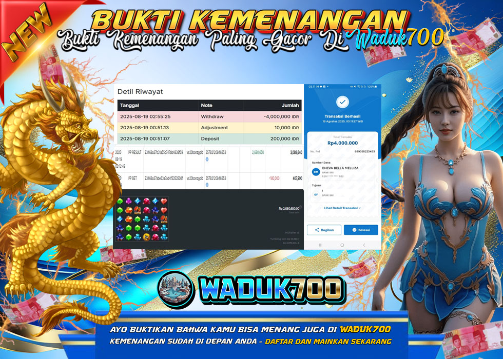 BUKTI JACKPOT SLOT  BONANZA GOLD TERPERCAYA DI INDONESIA TGL 19-08-2025