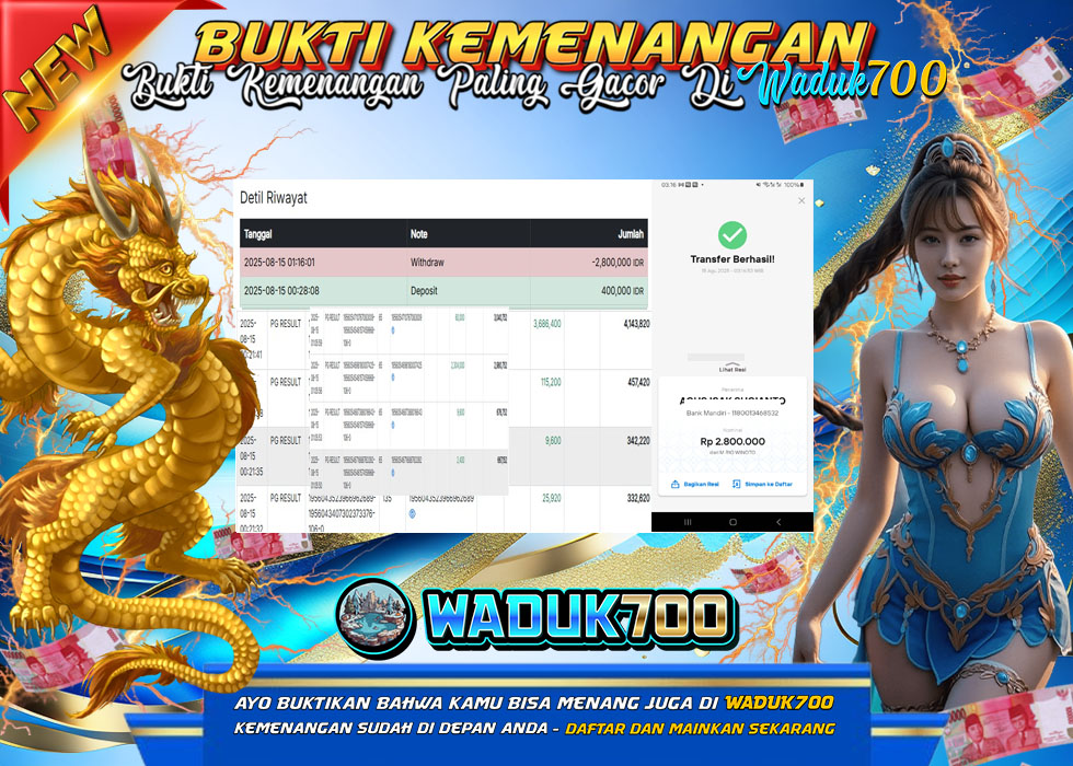 BUKTI JACKPOT SLOT MAHJONG WAYS TERPERCAYA DI INDONESIA TGL 15-08-2025