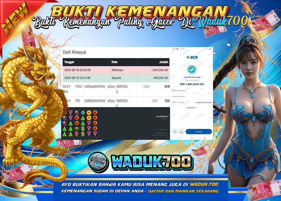 BUKTI JACKPOT SLOT GATES OF OLYMPUS 1000 TERPERCAYA DI INDONESIA TGL 16-08-2025