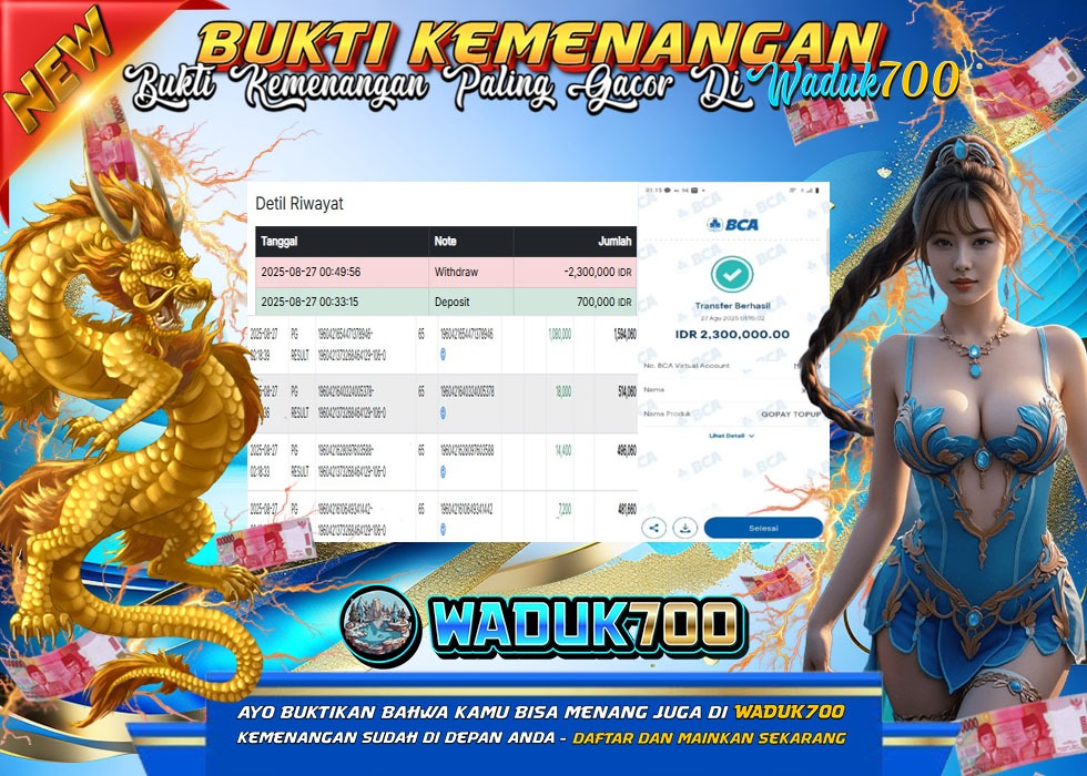 BUKTI JACKPOT SLOT MAHJONG WAYS TERPERCAYA DI INDONESIA TGL 27-08-2025