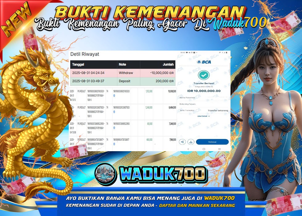 BUKTI JACKPOT SLOT MAHJONG WAYS  TERPERCAYA DI INDONESIA TGL 31-08-2025